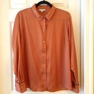 Topshop blouse. Size 10. Like new